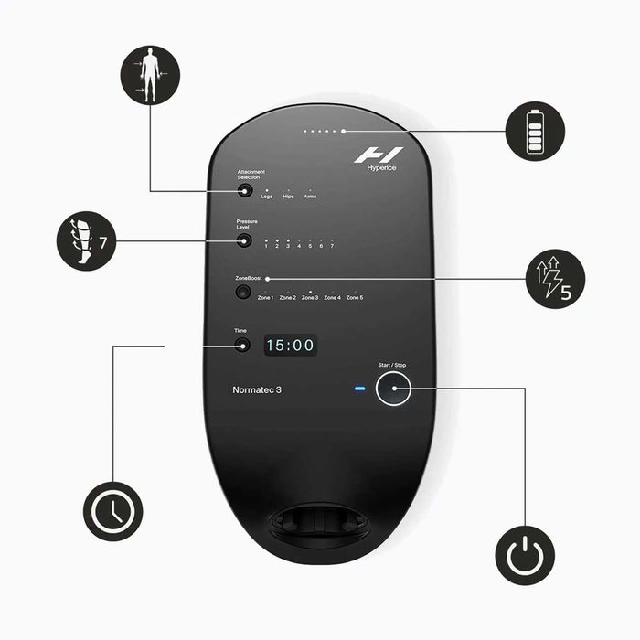 Масажер Normatec 3.0 чорний новий з США