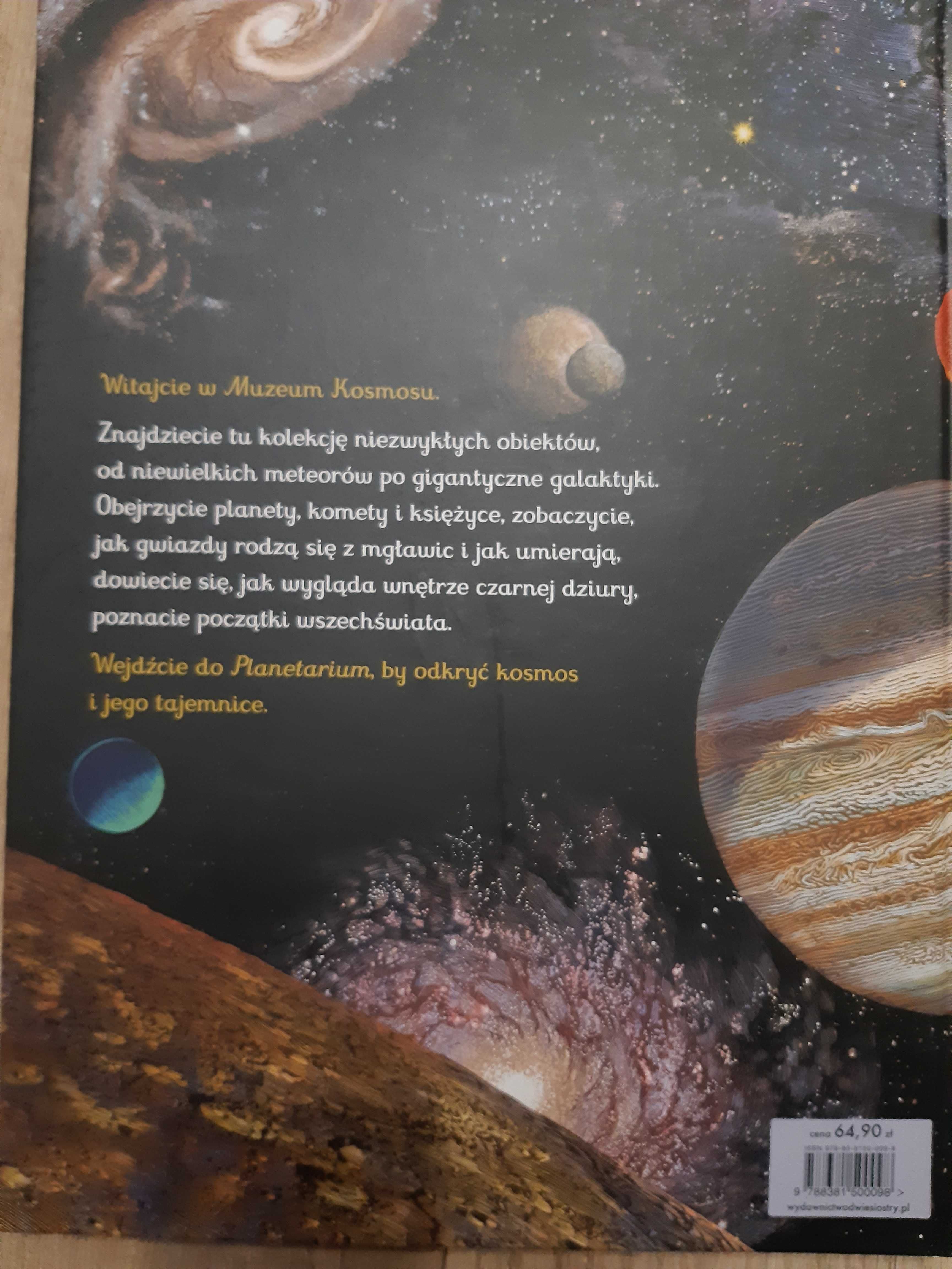 Książka Planetarium dla dzieci i młodzieży pieknie ilustrowana