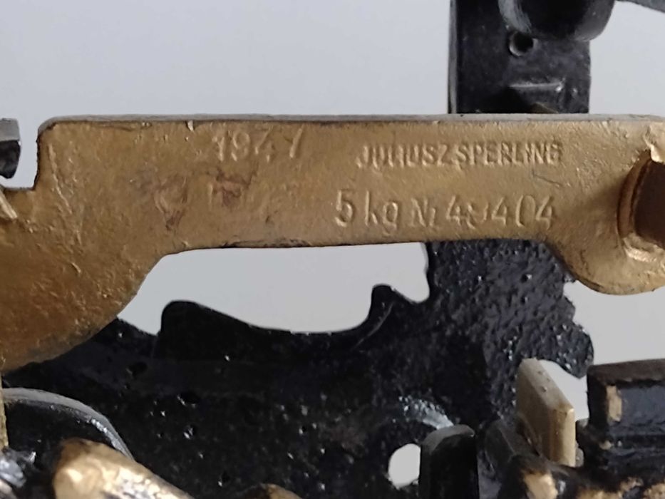 1947 r Waga Juliusz Sperling 5 kg