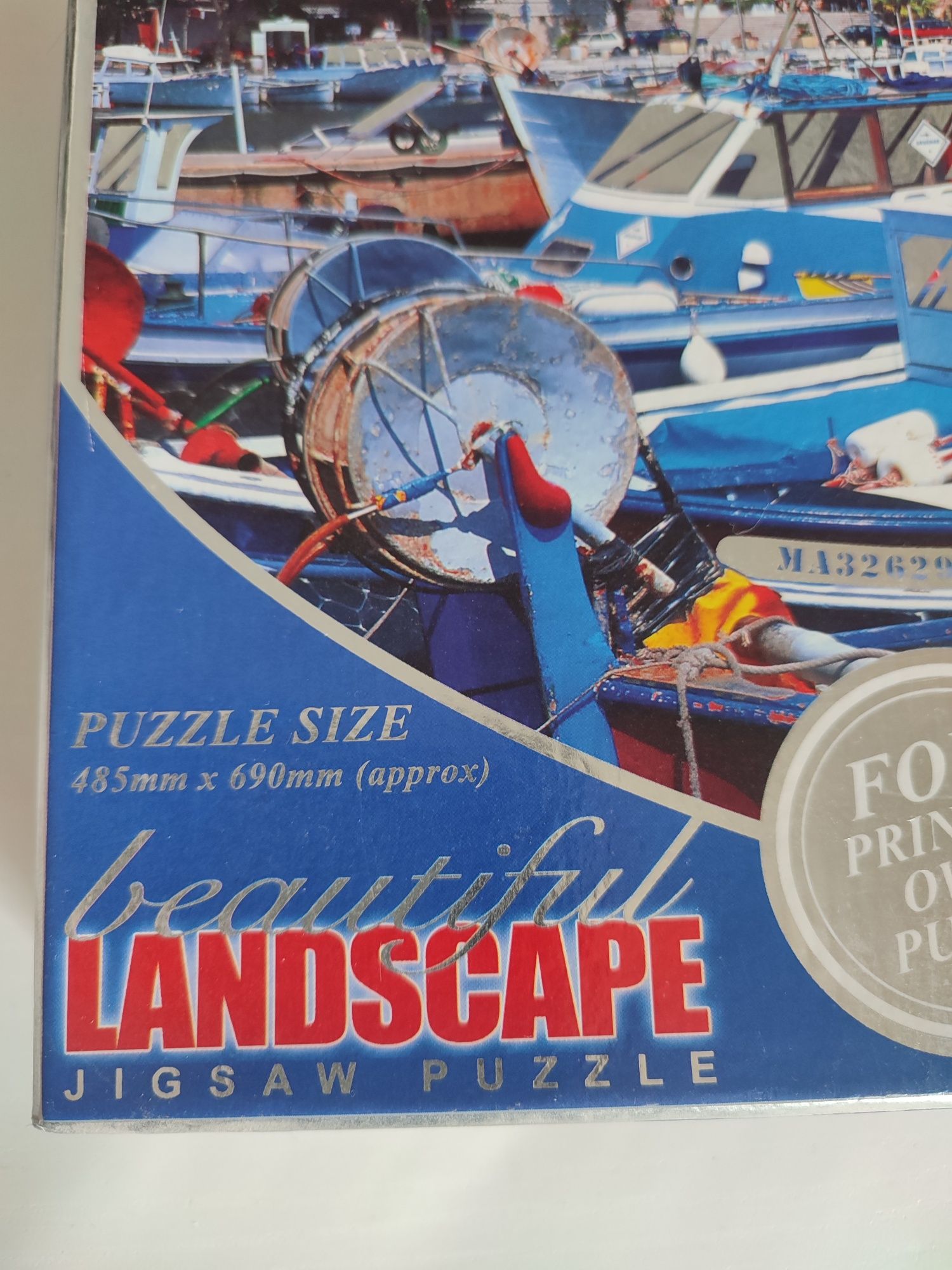 Puzzle 1000 części łodzie ,kutry - NOWE- na prezent
