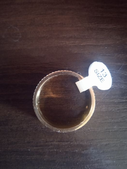 Obrączka z cyrkoniami rozm.13