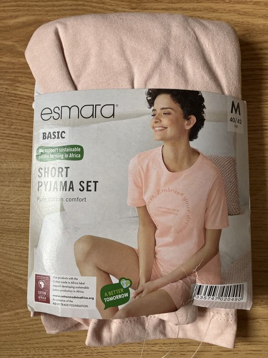 Krótka piżama jasnoróżowa esmara L/ 40