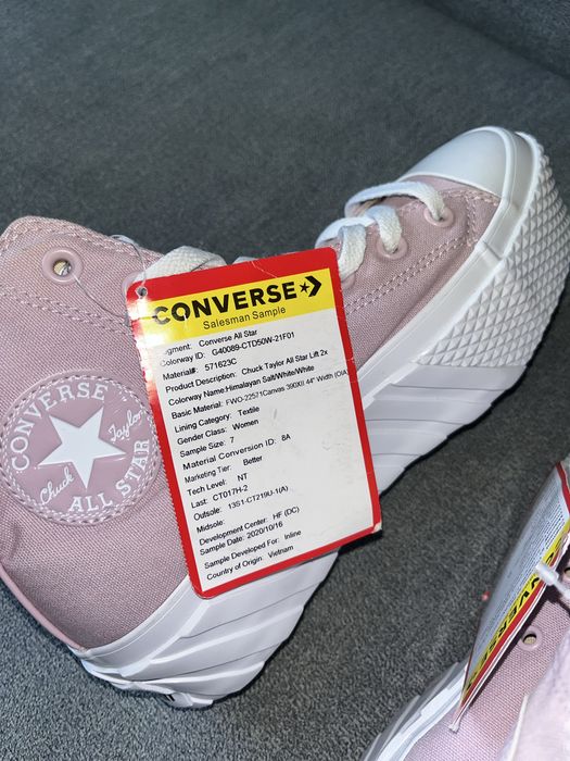 Buty Sneakersy Converse Chuck Taylor All Star Lift 2x High Himalayan