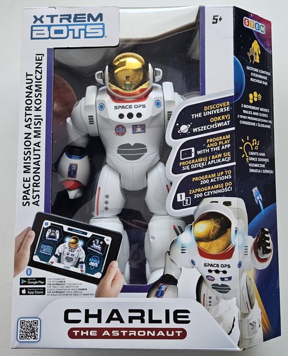 Robot Charlie Astronauta Interaktywny