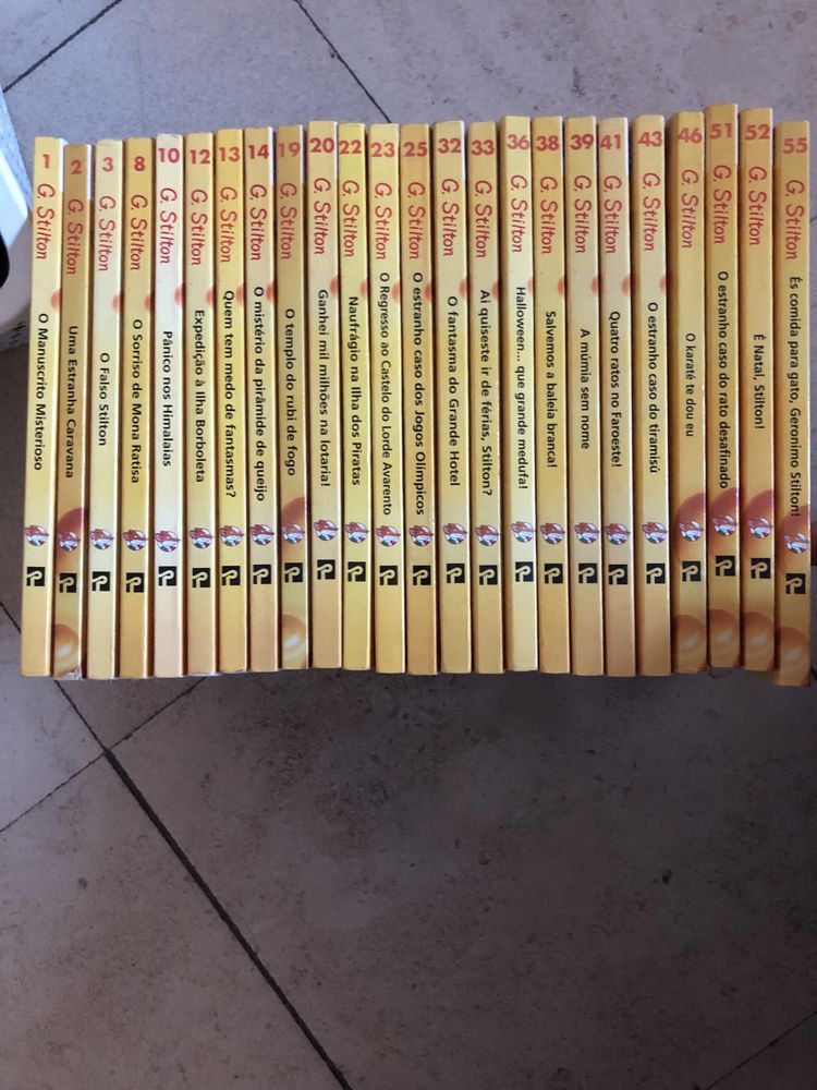 Coleção Geronimo Stilton