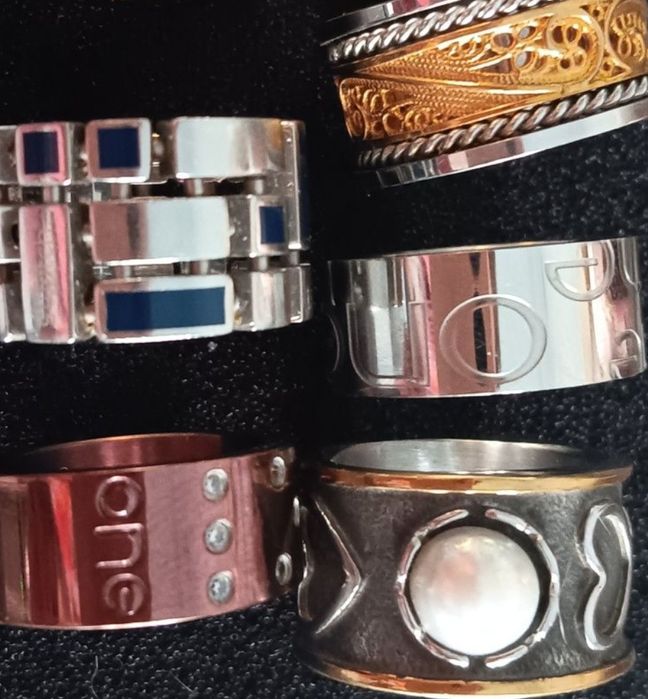 Aneis one swatch novos