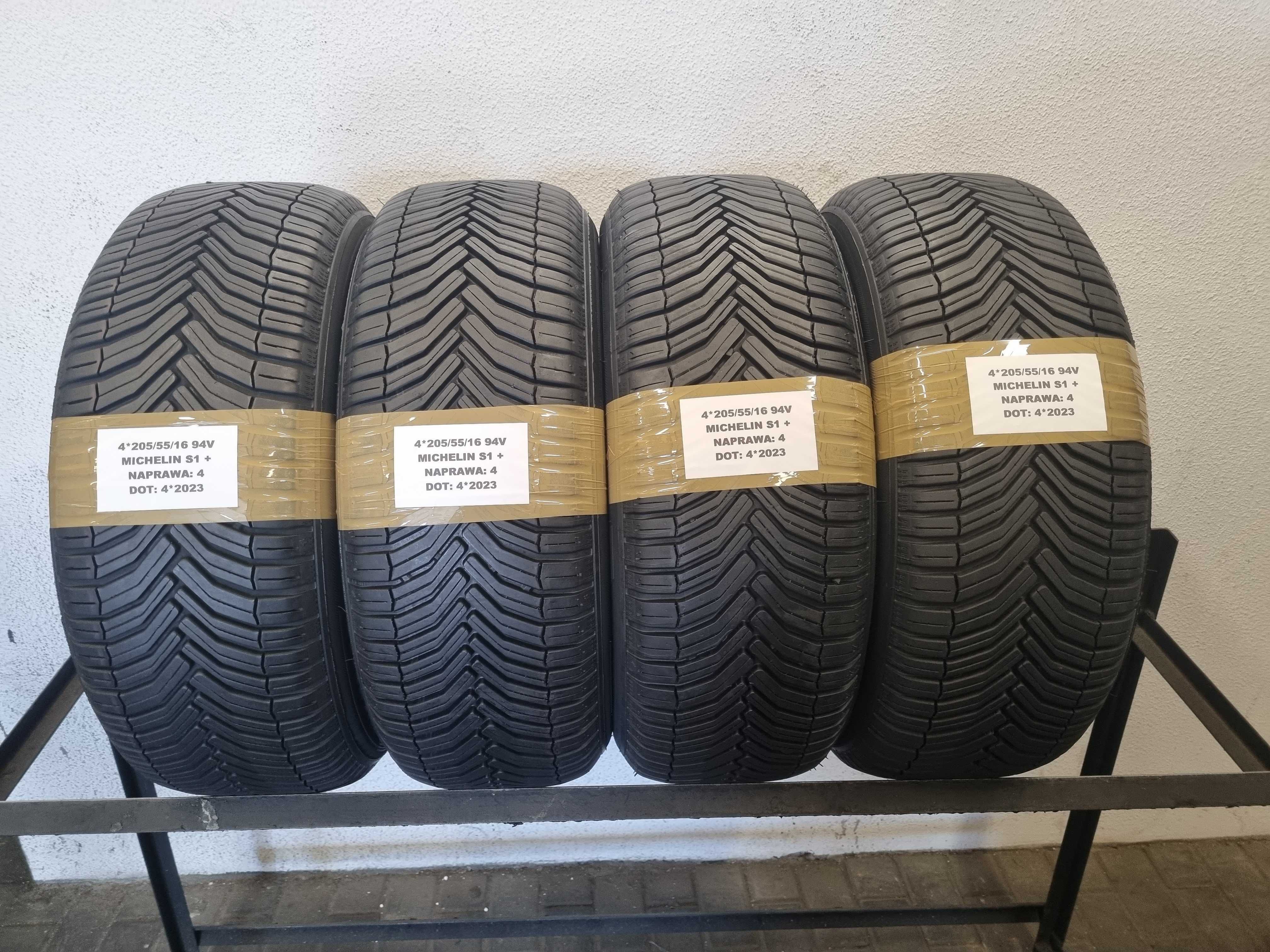 205/55/16 94V Michelin Cross Climate+ S1 KOMPLET OPON 2023
