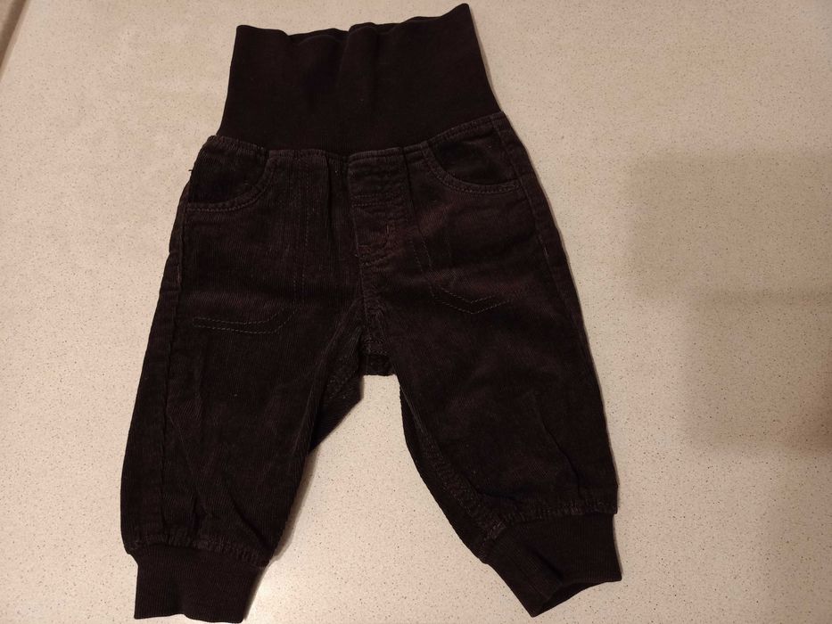 Zestaw spodni ogrodniczki 3-6m 62-68