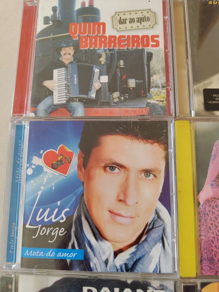 Lote de 10 CDs de Musica Ligeira Portuguesa