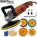 KRAFT&DELE Polerka Elektryczna 2650w Szlifierka 180Mm Zestaw +Gąbki