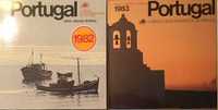 carteiras de selos CTT 1982-83: Portugal, Açores e Madeira