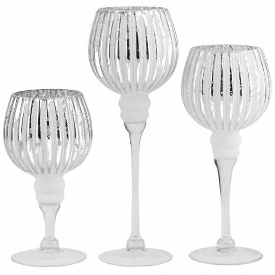 Підсвічник Набір новорічних підсвічників Новогодний подсвечник Свічник