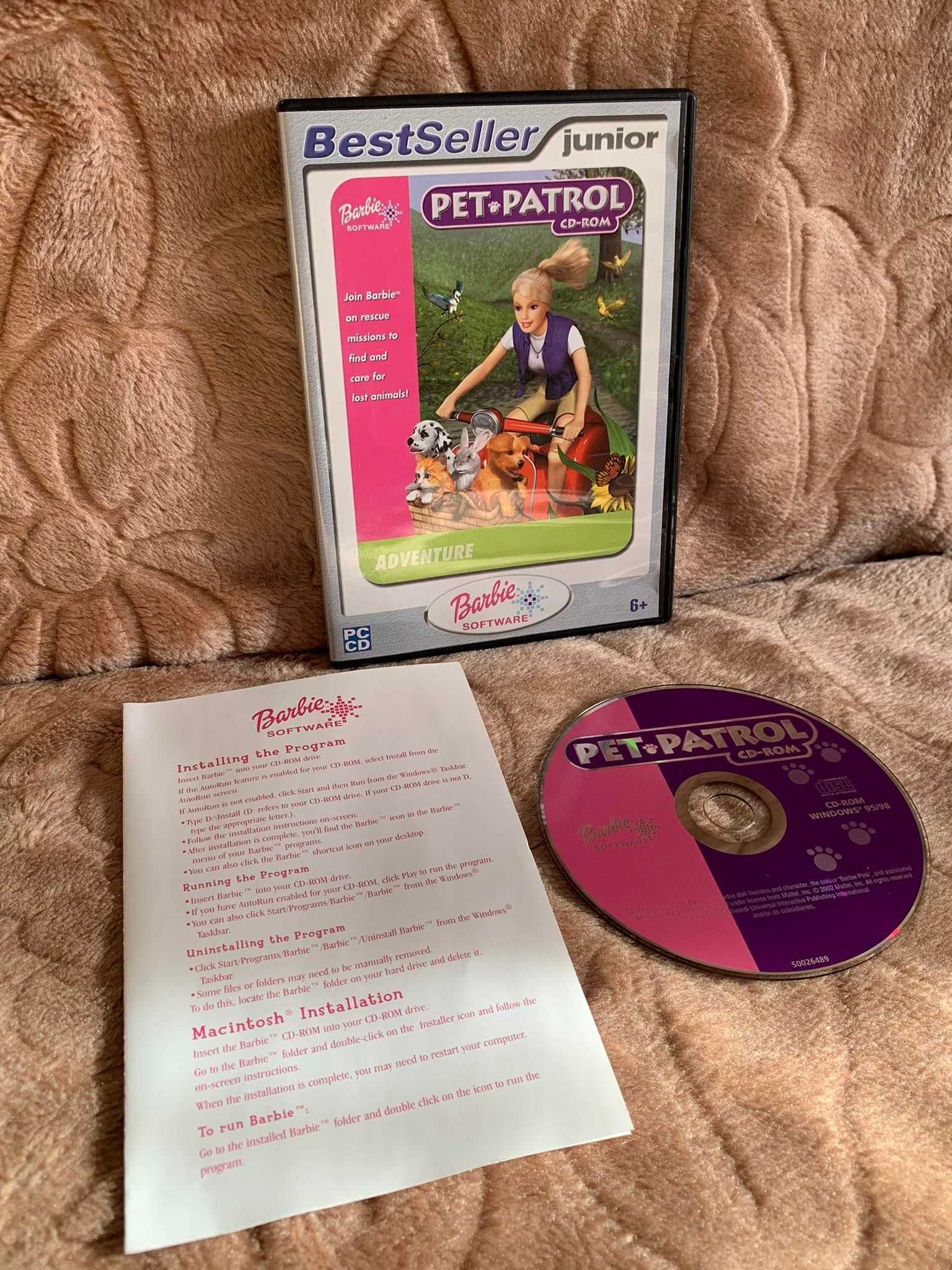 Gra PC Barbie: Pet Patrol (Dla dzieci) - BestSeller Junior - UNIKAT