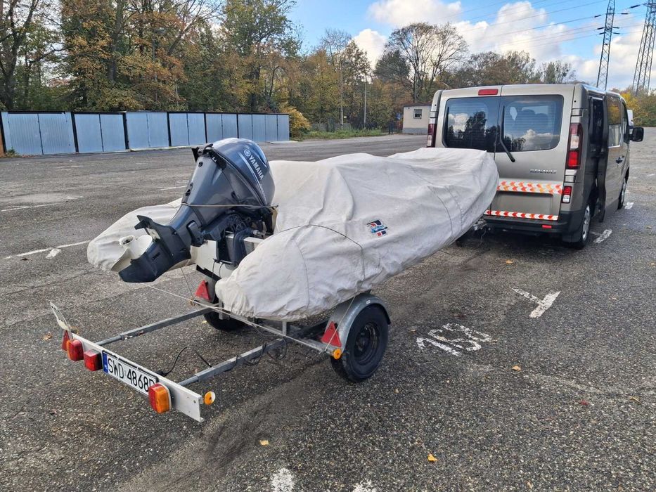 Ponton motorówka Arimar z silnikiem Yamaha 20km