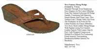 ПРОДАМ Teva Women's Ventura Thong Wedge Leather Flip Flop(Cocoa) US8