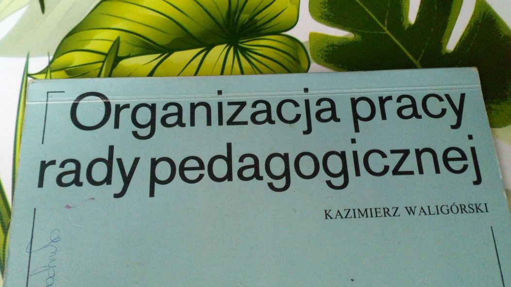 Organizacja pracy rady pedagogicznej Waligórski