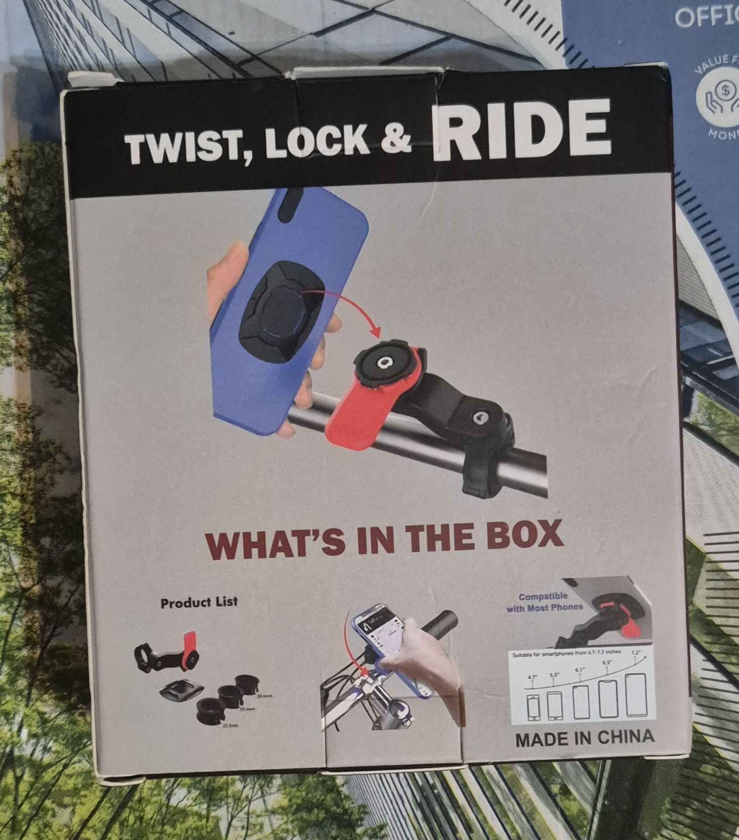 Suporte para telemóvel