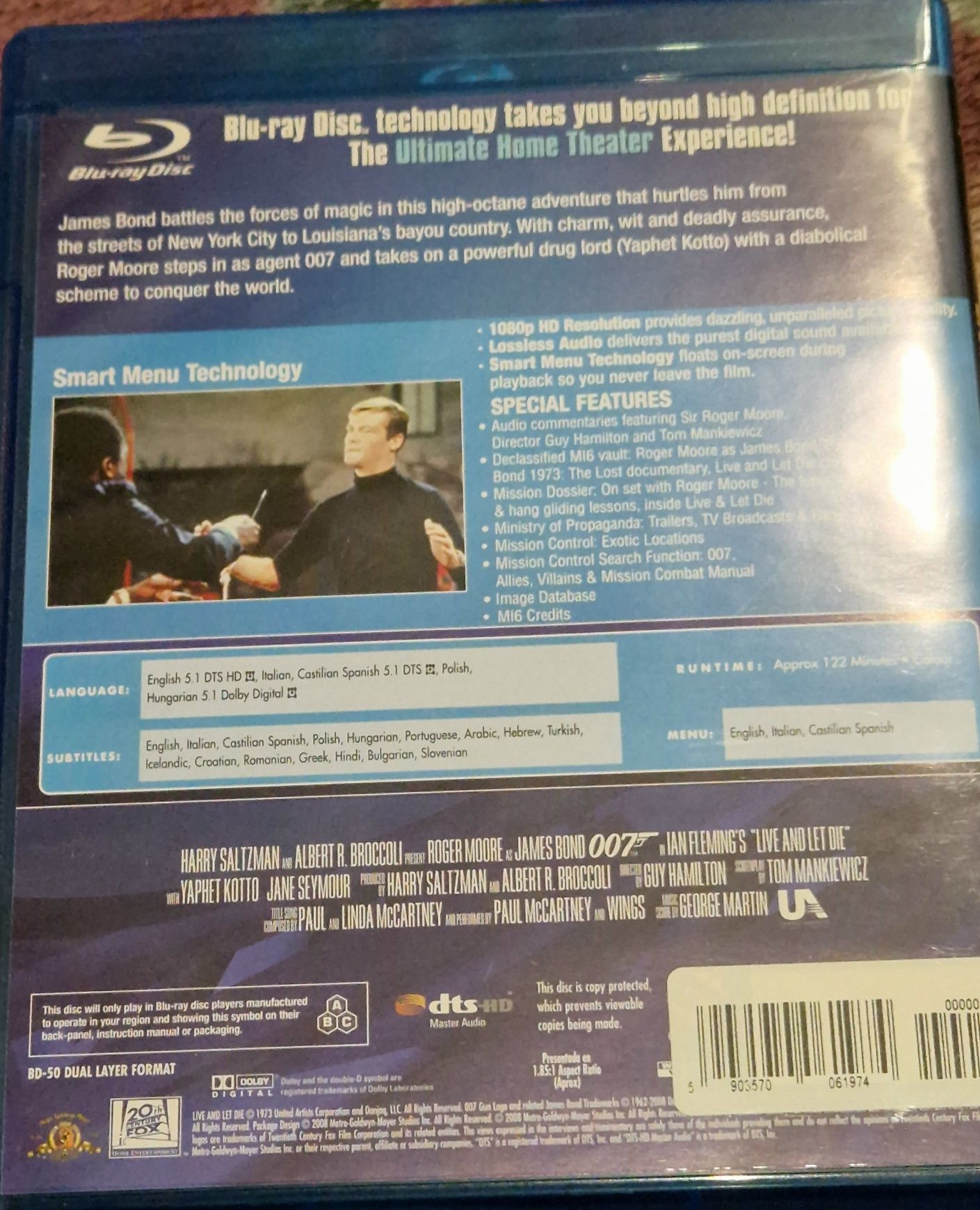 Sprzedam film bluray żyj i pozwól umrzeć umrzeć