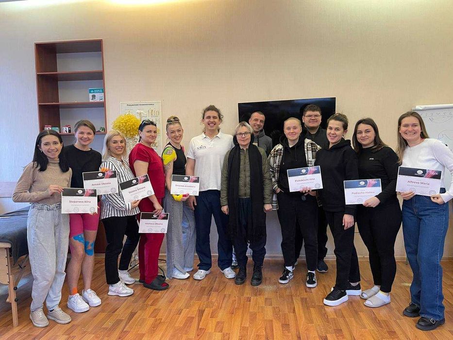 Базове навчання масажу (базовое обучение массажу, курсы в Одессе)