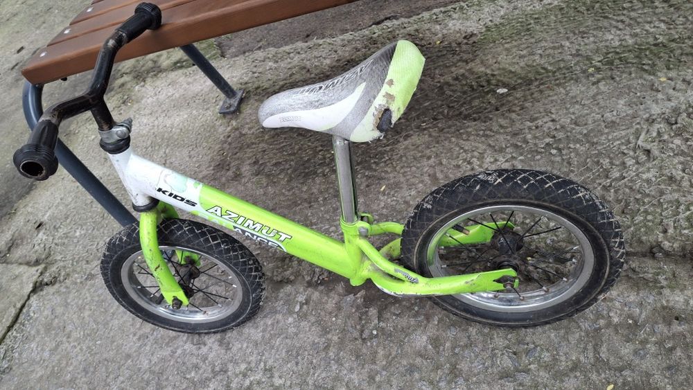 Дитячий велосипед Azimut Stitch 12', велобіг