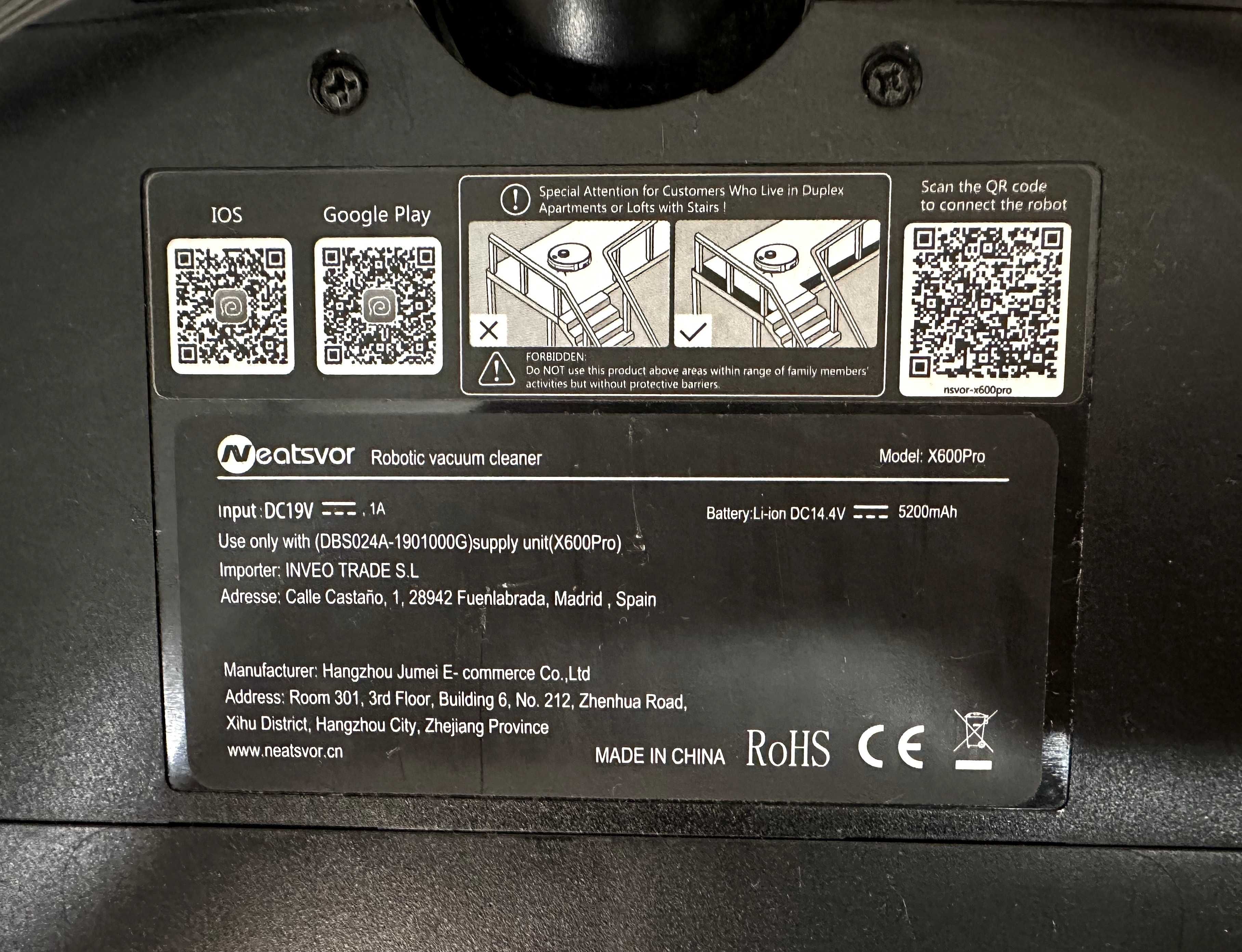 Sprzedam robota sprzątającego Neatsvor X600 Pro