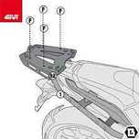 1192FZ GIVI stelaż centr. HONDA NC750X (21 > 24) , nowy
