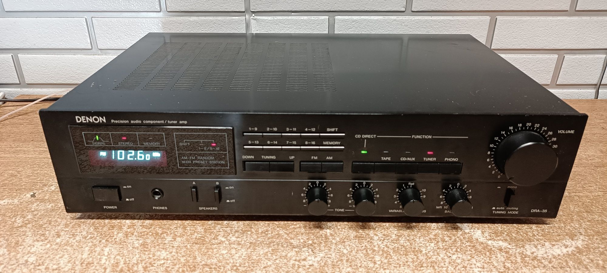 Amplituner stereo DENON DRA-35. Japan