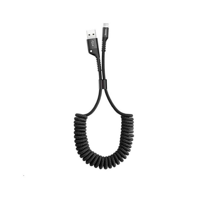 Кабель шнур для зарядки Айфон Baseus USB Lightning 1m Black
