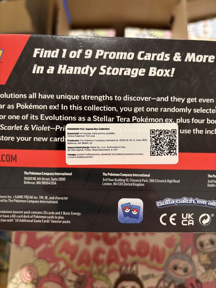 Pokemon prismatic evolutions suprise box