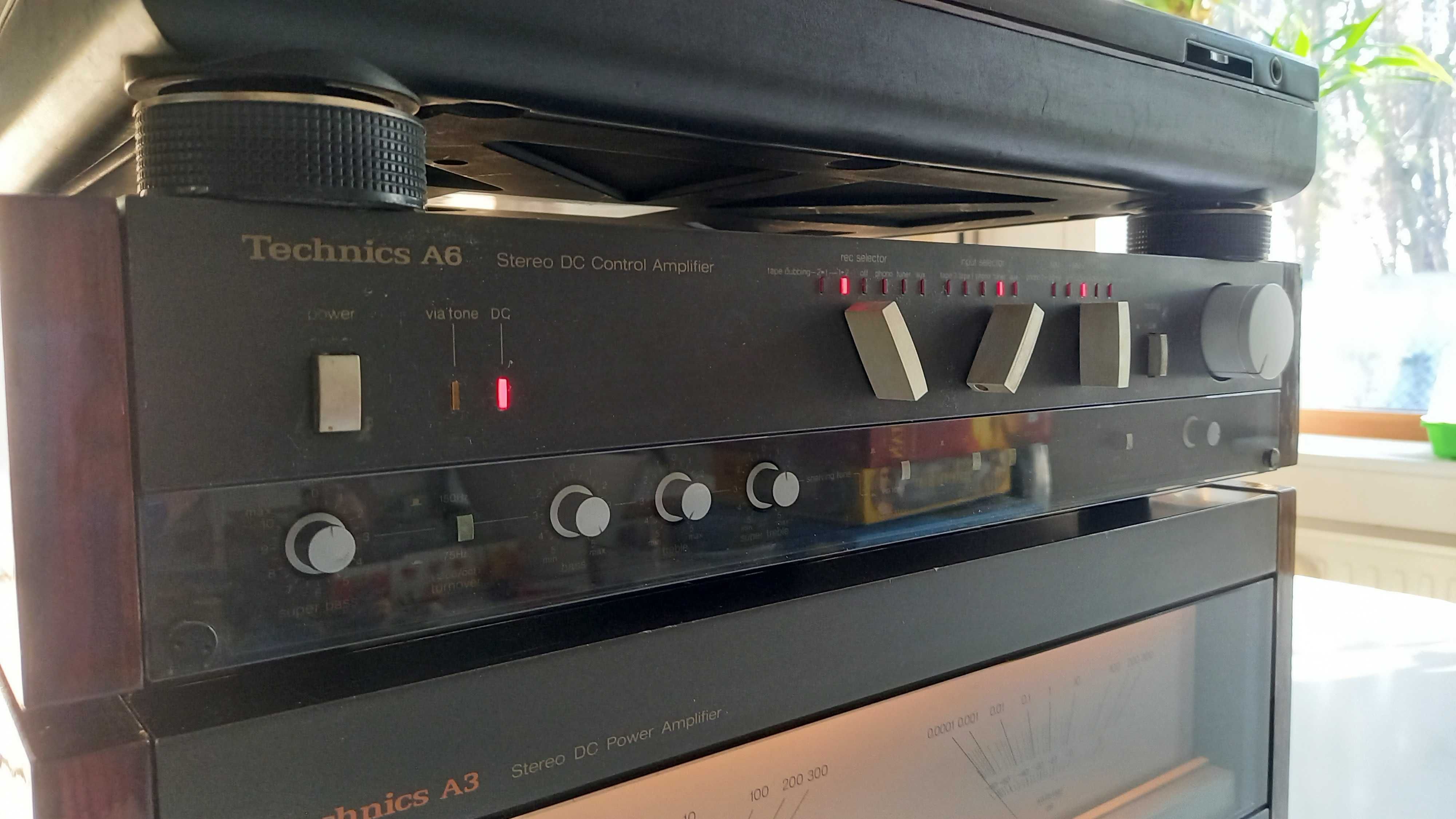 Zestaw Technics SE-A3, SU-A6, SL-P1200
