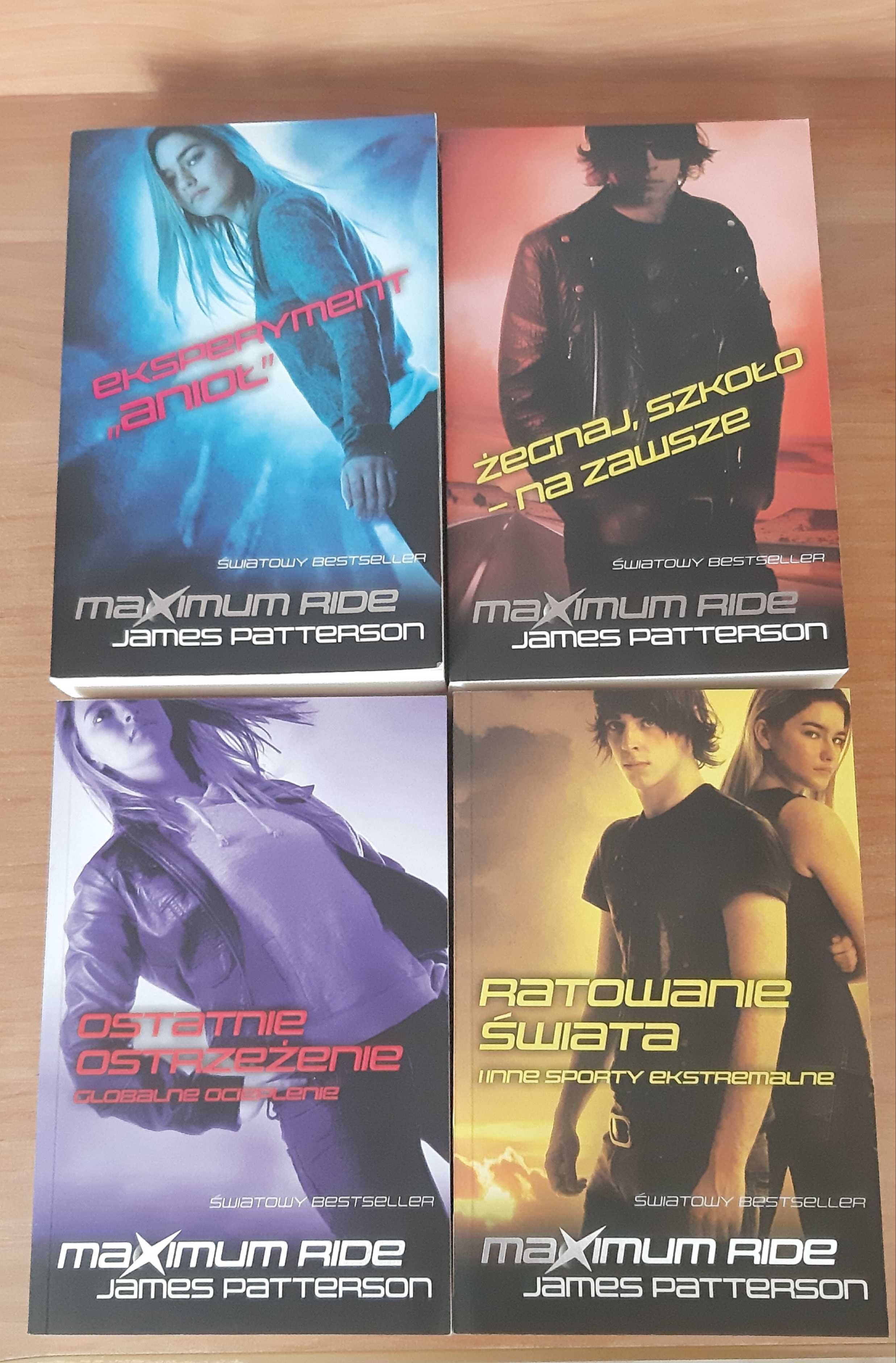 Maximum Ride tomy 1-4 (Eksperyment "Anioł") James Patterson