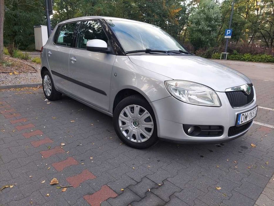 Fabia II, 1,2 benzyna, Salon Polska, zadbana, czujniki cofania