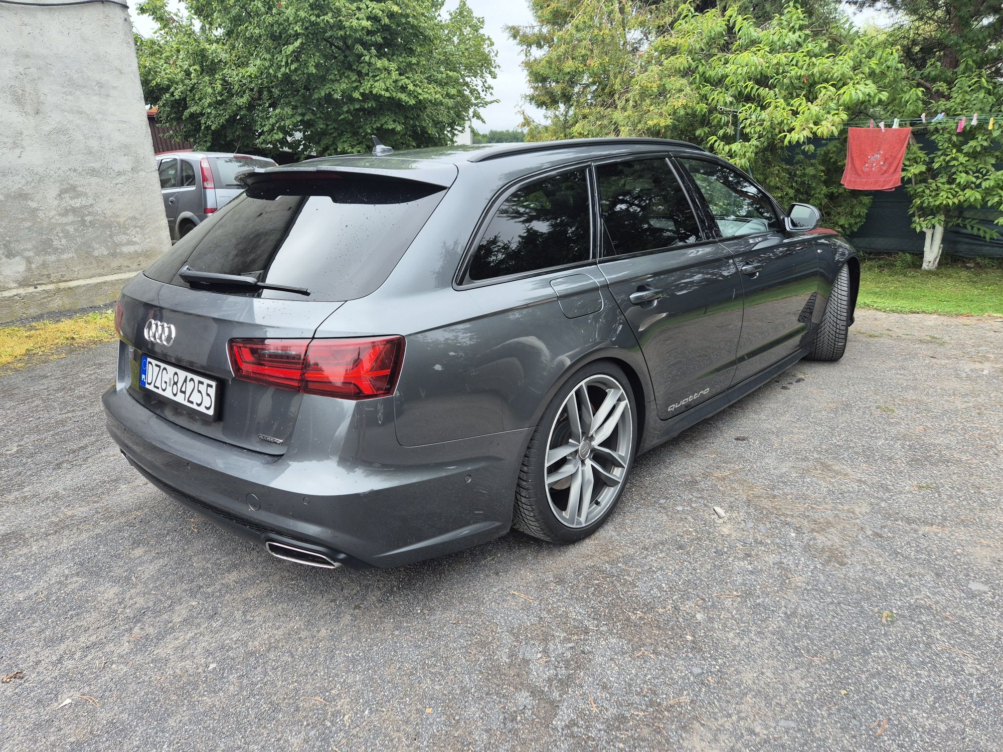 A6 C7 s-line quattro, competition, kamery zamiana head-up, pneumatyka,