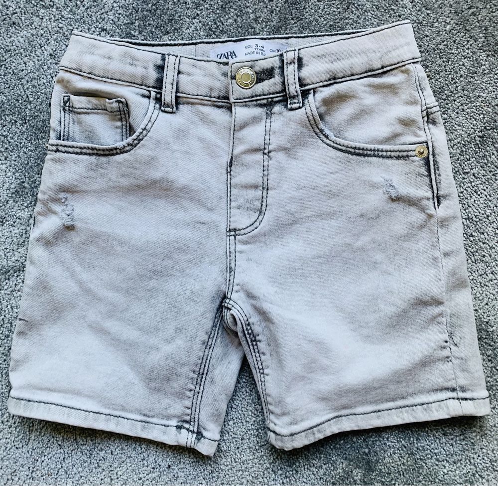 Spodenki jeans Zara rozmiar 3-4 104 cm