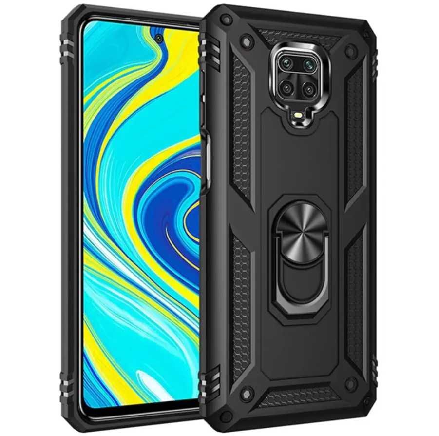 Чехол противоударный на для Xiaomi Redmi Note 9 9s Pro бампер ксиоми