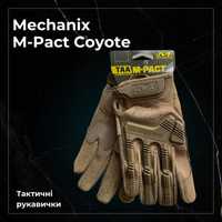 Тактичні рукавички Mechanix Wear M-Pact Full Coyote