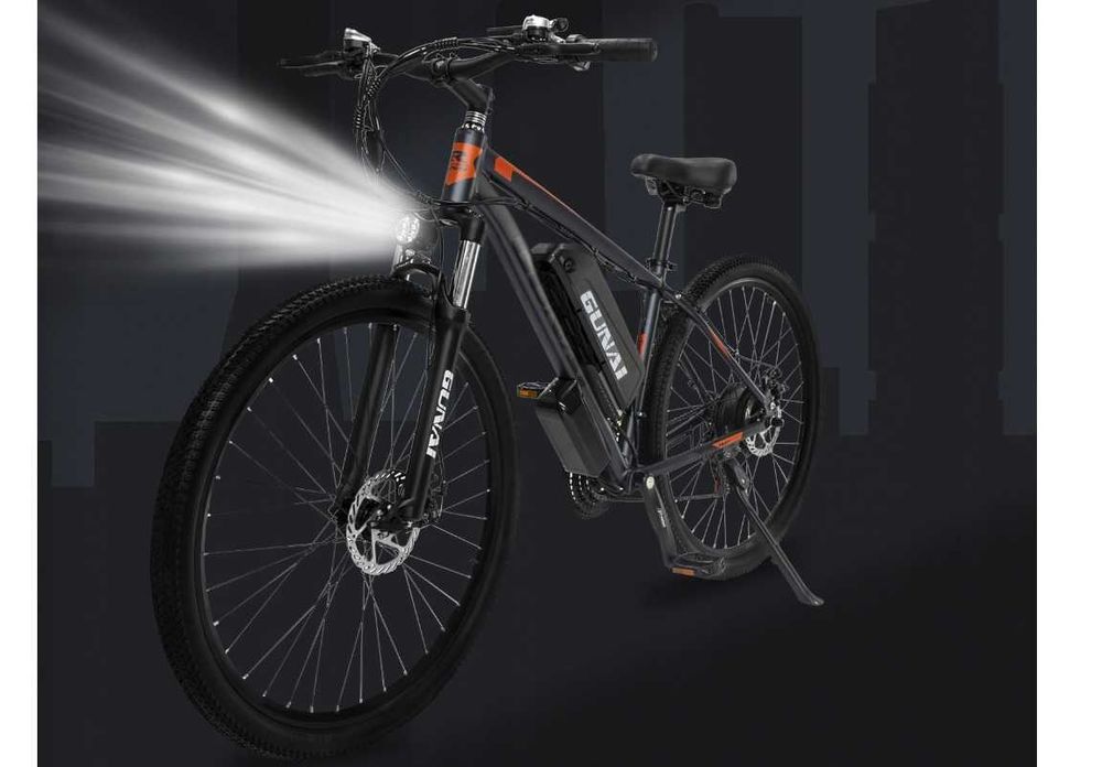 Pojazd elektryczny 29" GUNAI GN29 1000W 15Ah 90km Shimano 21 50km/h