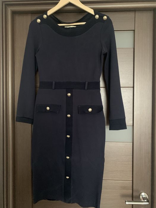 Стильное трикотадное платье!