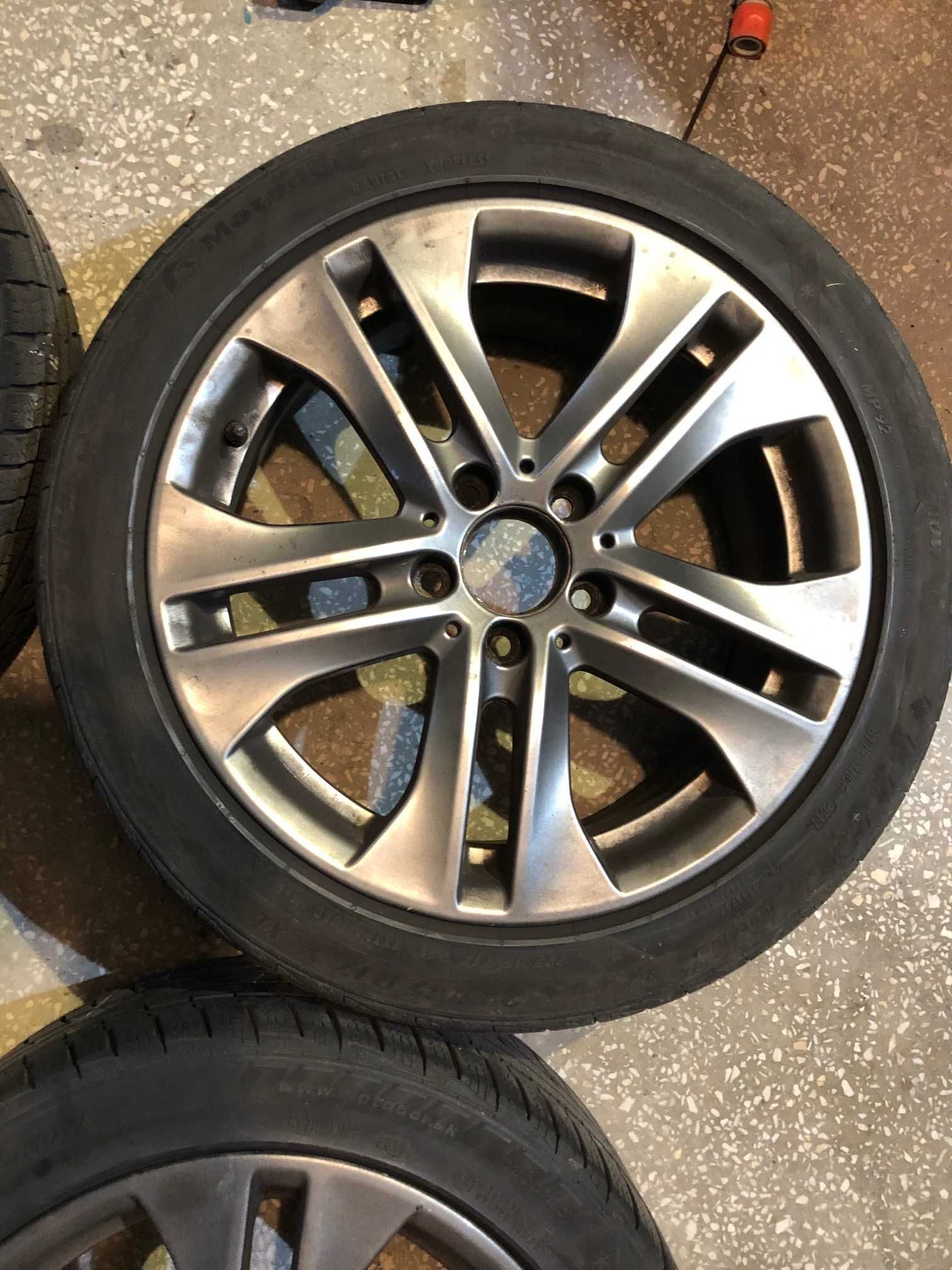 Koła orginalne Mercedes  225/45/17 zima 5x112, srednica 17"