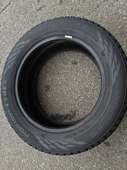4шт Nokian Hakkapeliitta R16 205/55 зимові шини