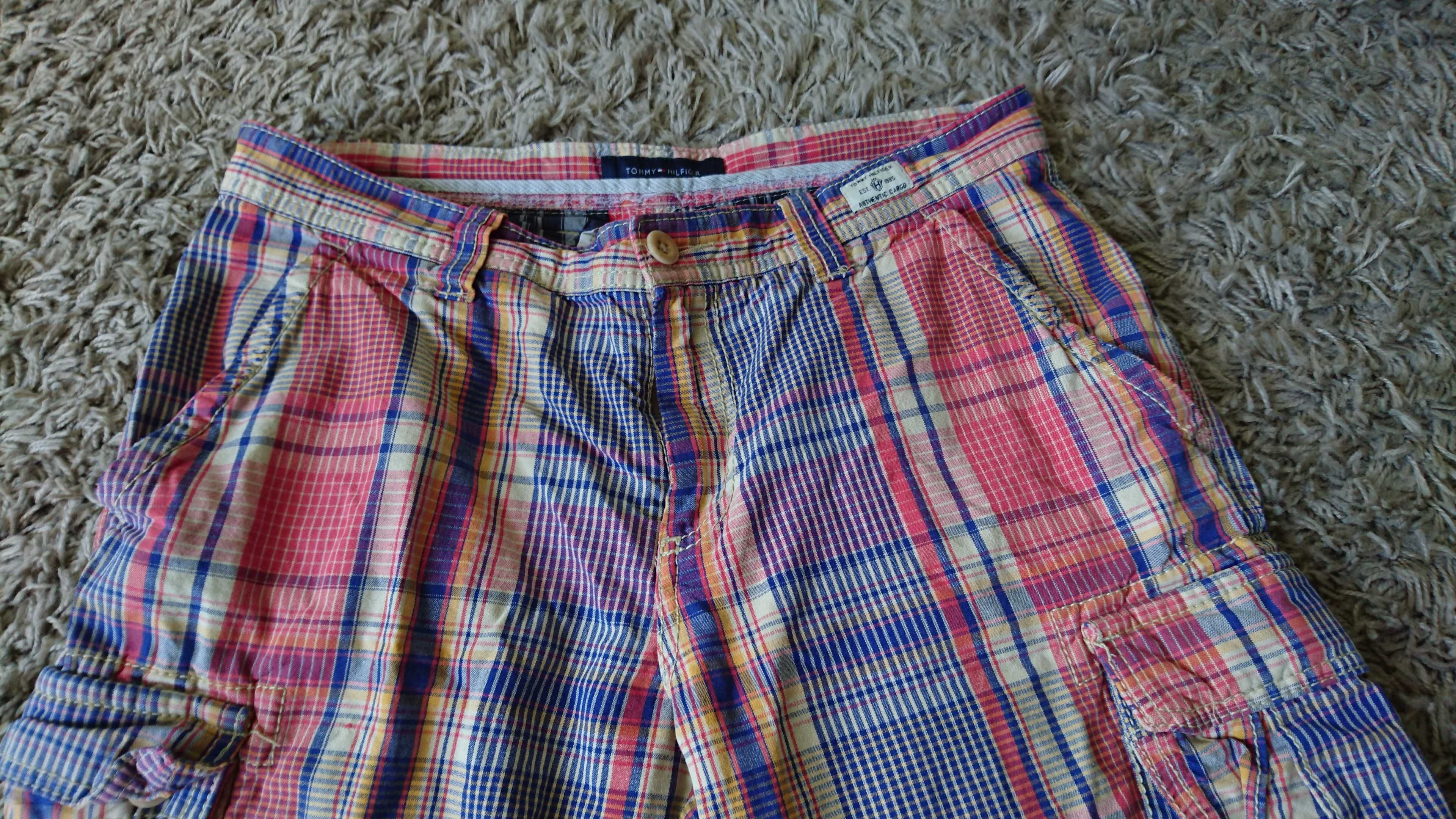 Tommy Hilfiger Authentic Cargo 1985 Shorts Pants Spodenki L