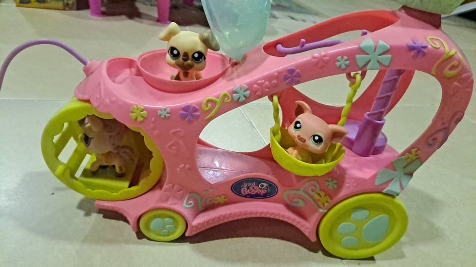 Little Pet Shop Carro como NOVO