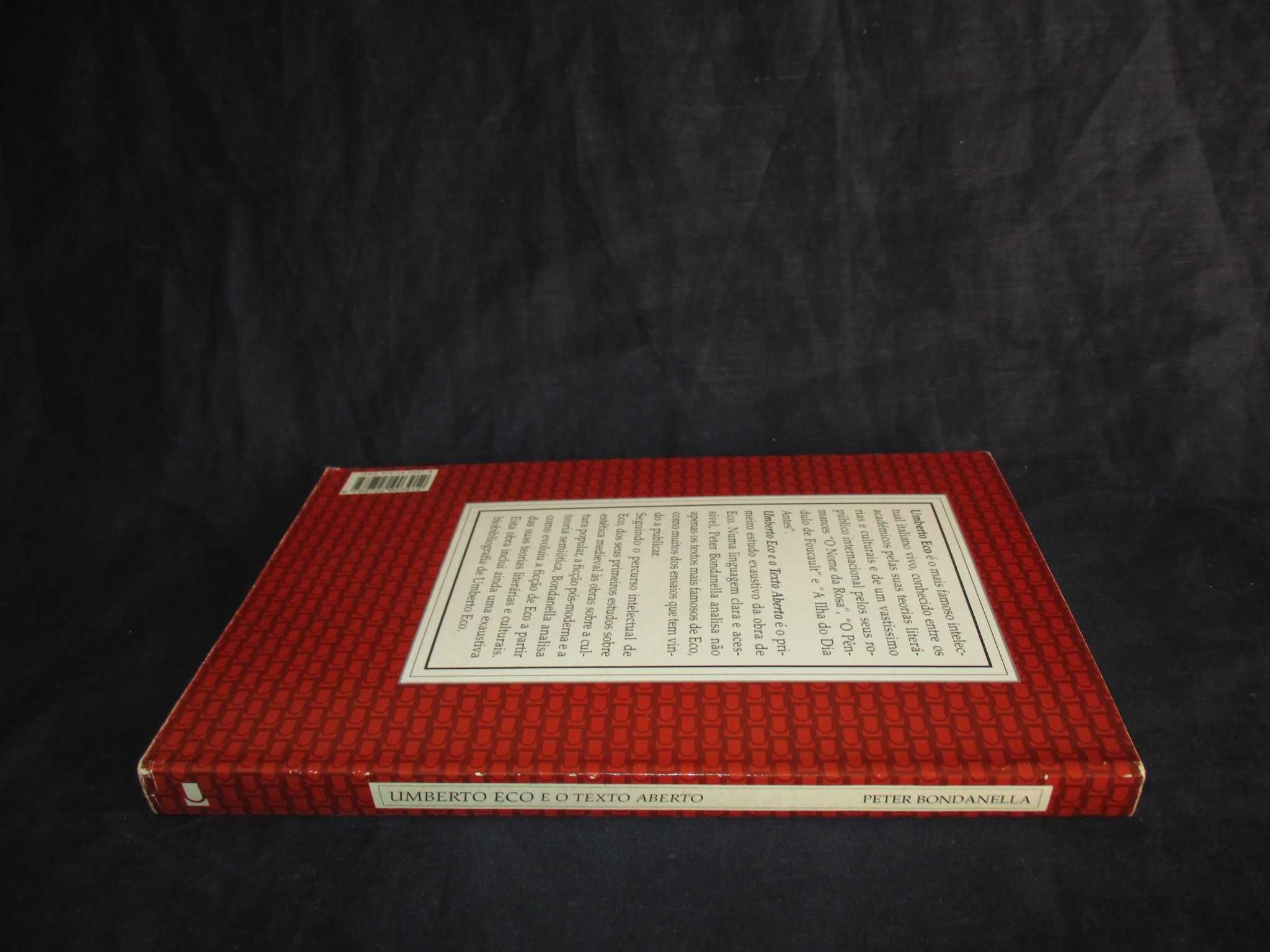 Livro Umberto Eco e o Texto Aberto Semiótica Ficção Cultura Popular