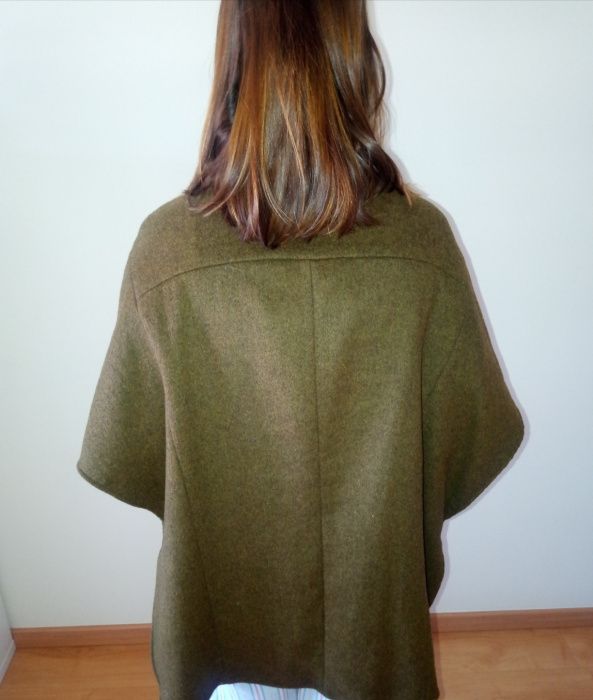 Poncho Zara Inverno