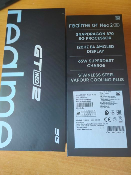 Продам б.у Realmе gt neo 2  12/256