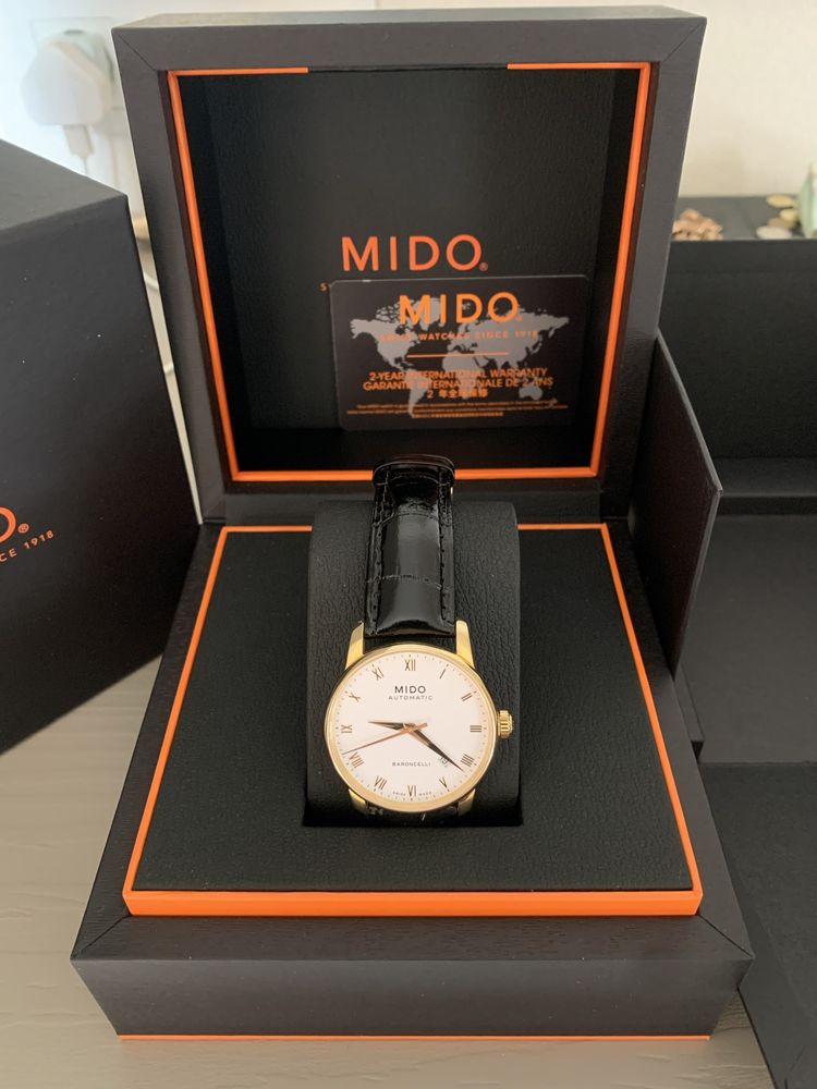 Часы Mido automatic швейцария