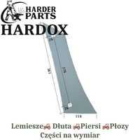Pierś Gassner HARDOX VST1160/P części do pługa 2X lepsze niż Borowe
