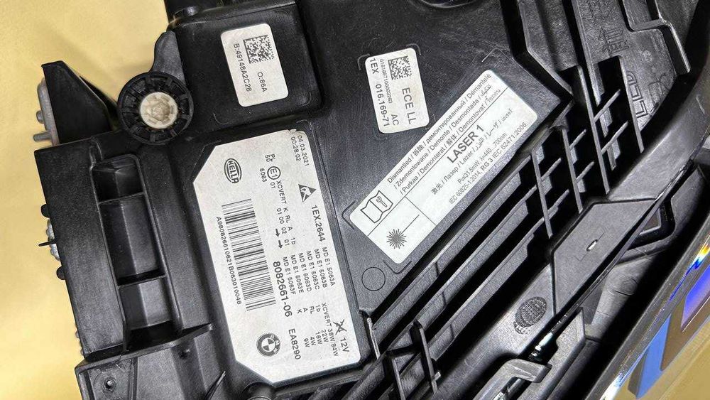 Фары Фара Фари Bmw G30 Shadow Чорні 5/M5 F90 Adaptive Laser рестайлінг