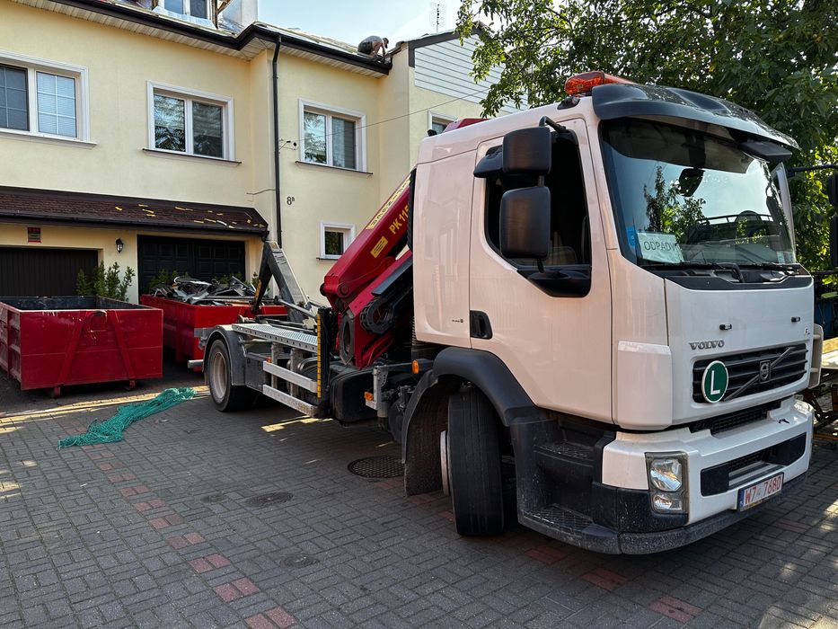 Wywóz gruzu i śmieci, worki, big bag, kontenery