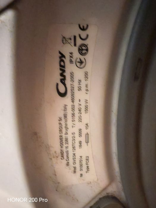 Pralka Pralka CANDY GVS34 126TC3 6kg slim 1200 obr A+++ / Łódź